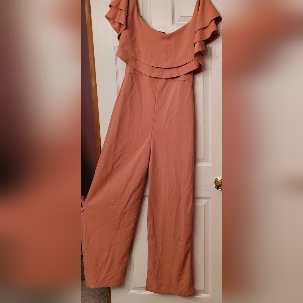 Ready to Ruffle Jumpsuit - Picture 4 of 4
